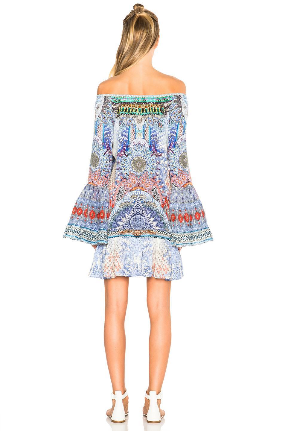 Camilla 'Concubine' A Line Frill Dress Size 2 (12) - Image 3