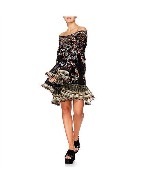 Camilla 'Dancing in the Dark' A Line Frill Dress Size L - Image 4