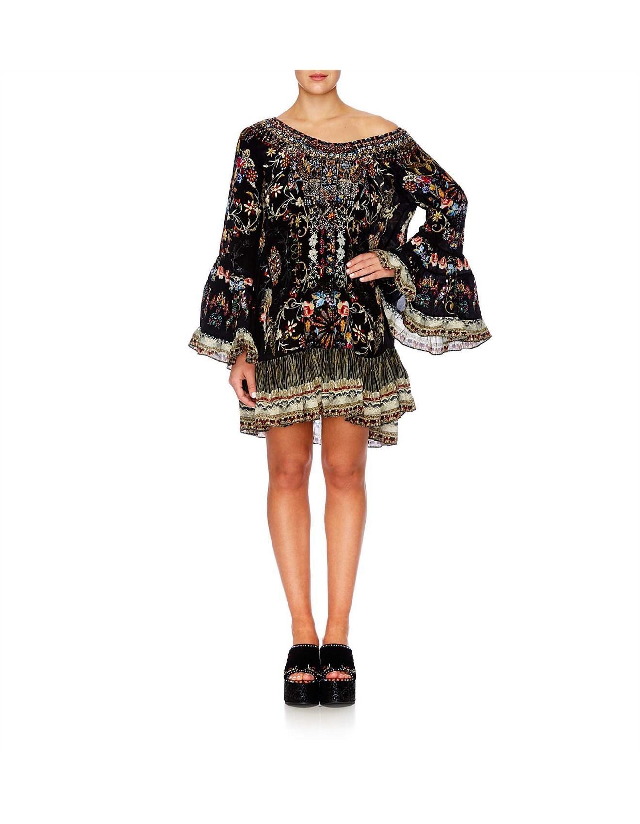Camilla 'Dancing in the Dark' A Line Frill Dress Size L - Image 2
