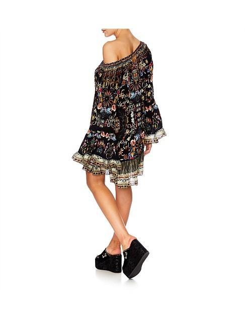 Camilla 'Dancing in the Dark' A Line Frill Dress Size L - Image 3