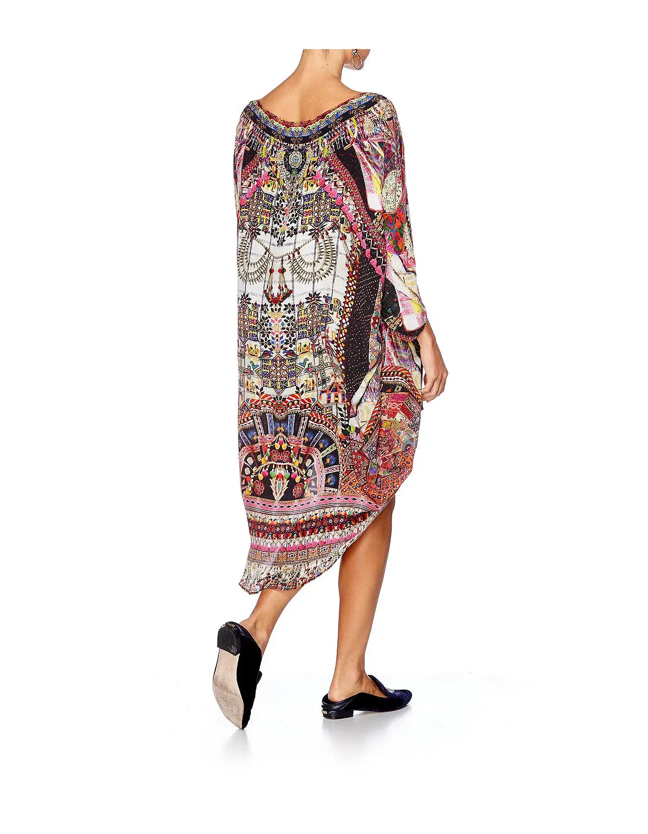 Camilla Tiny Dancer Scoop Back Hem Dress Print One Size - Image 2