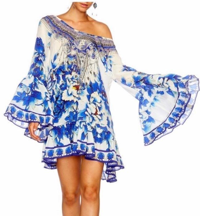 Camilla 'Ring of Roses' A Line Frill dress Size M - Image 3