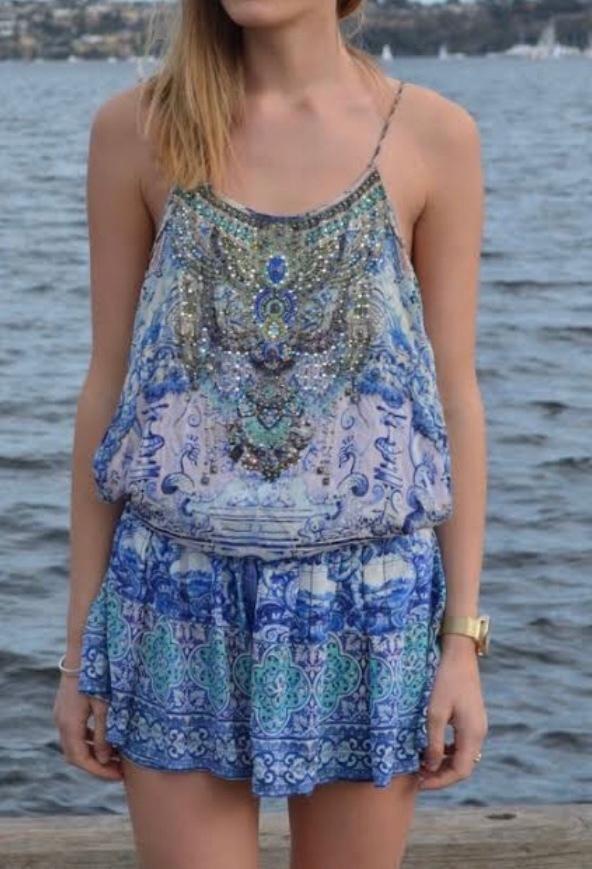 Camilla 'Temptress of the Deep' playsuit size 1 - Image 2