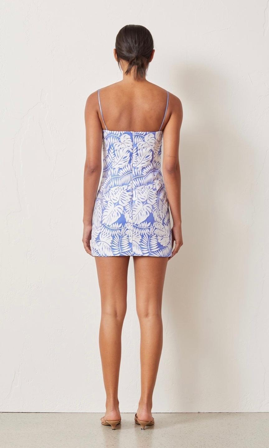 Bec & Bridge Banana Leaf Mini Dress Print Size 8 - Image 2