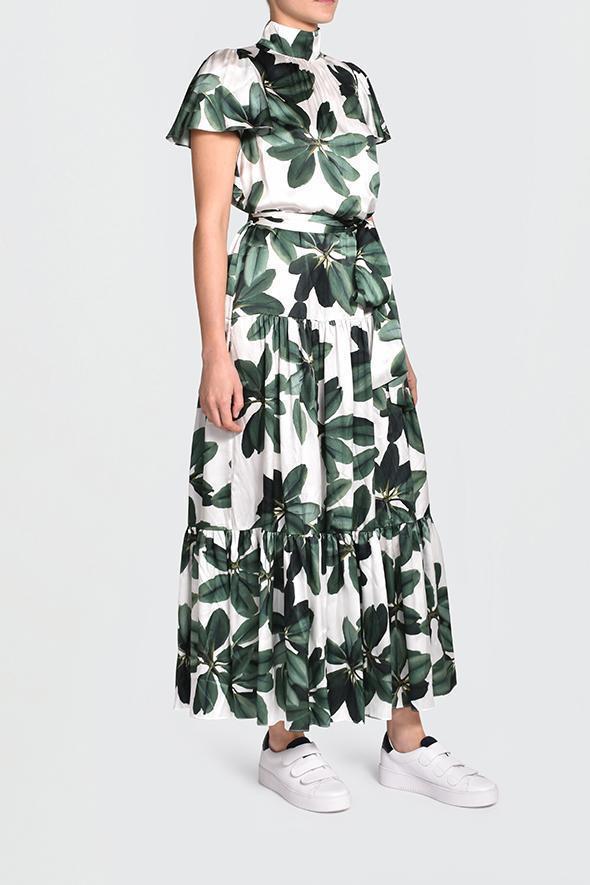 Husk Botanica Dress Print Size 12 - Image 1