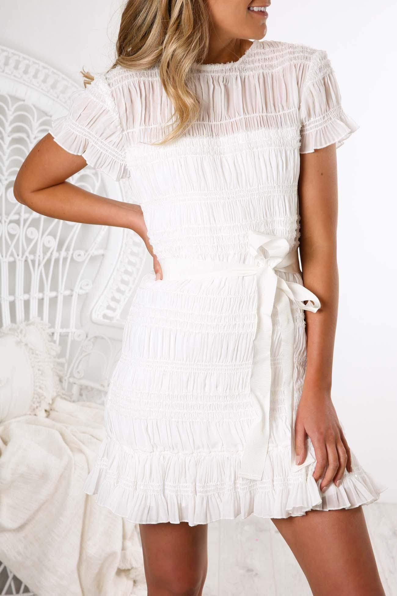 Keepsake The Label Naive Mini Dress white Size 12 - Image 2