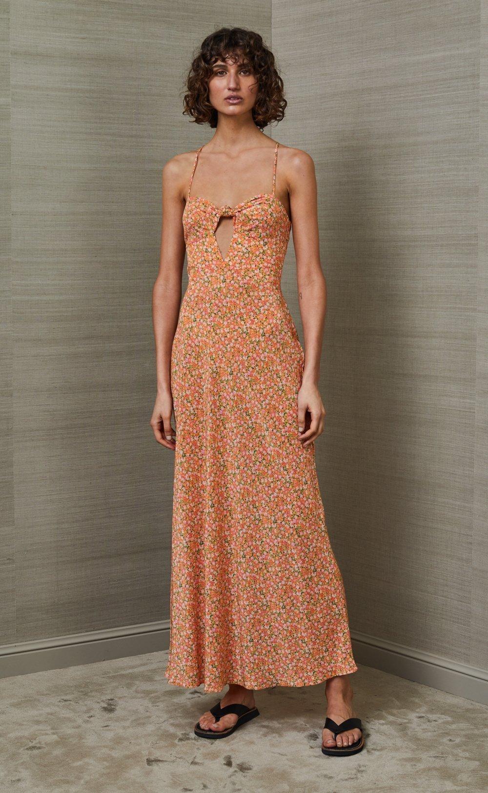 Bec & Bridge Rosie Midi Dress Print Size 10 - Image 1