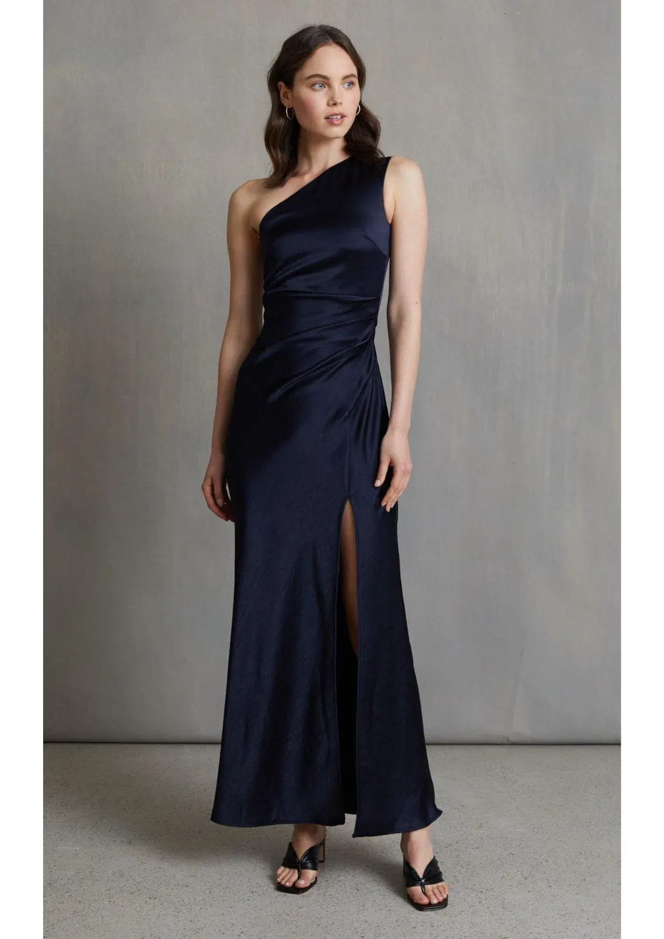 Bec & Bridge The Dreamer Asym Dress Blue Size 8 - Image 1