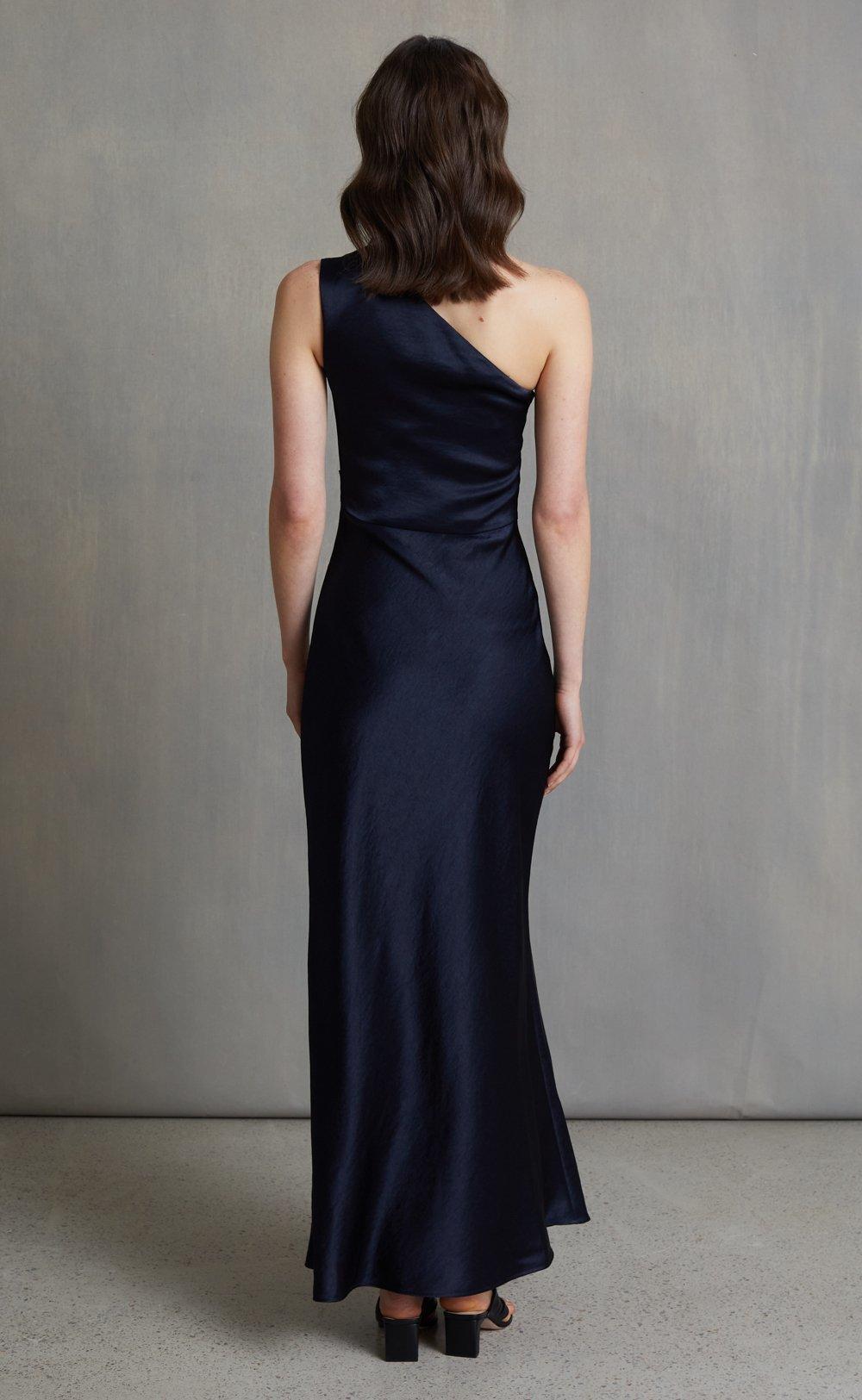 Bec & Bridge The Dreamer Asym Dress Blue Size 8 - Image 3