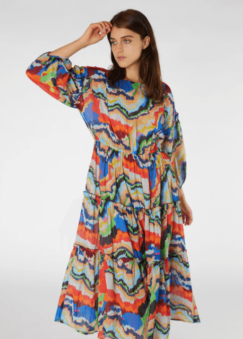 Gorman Felt Tip Forest Dress Print Size 14  - Image 3