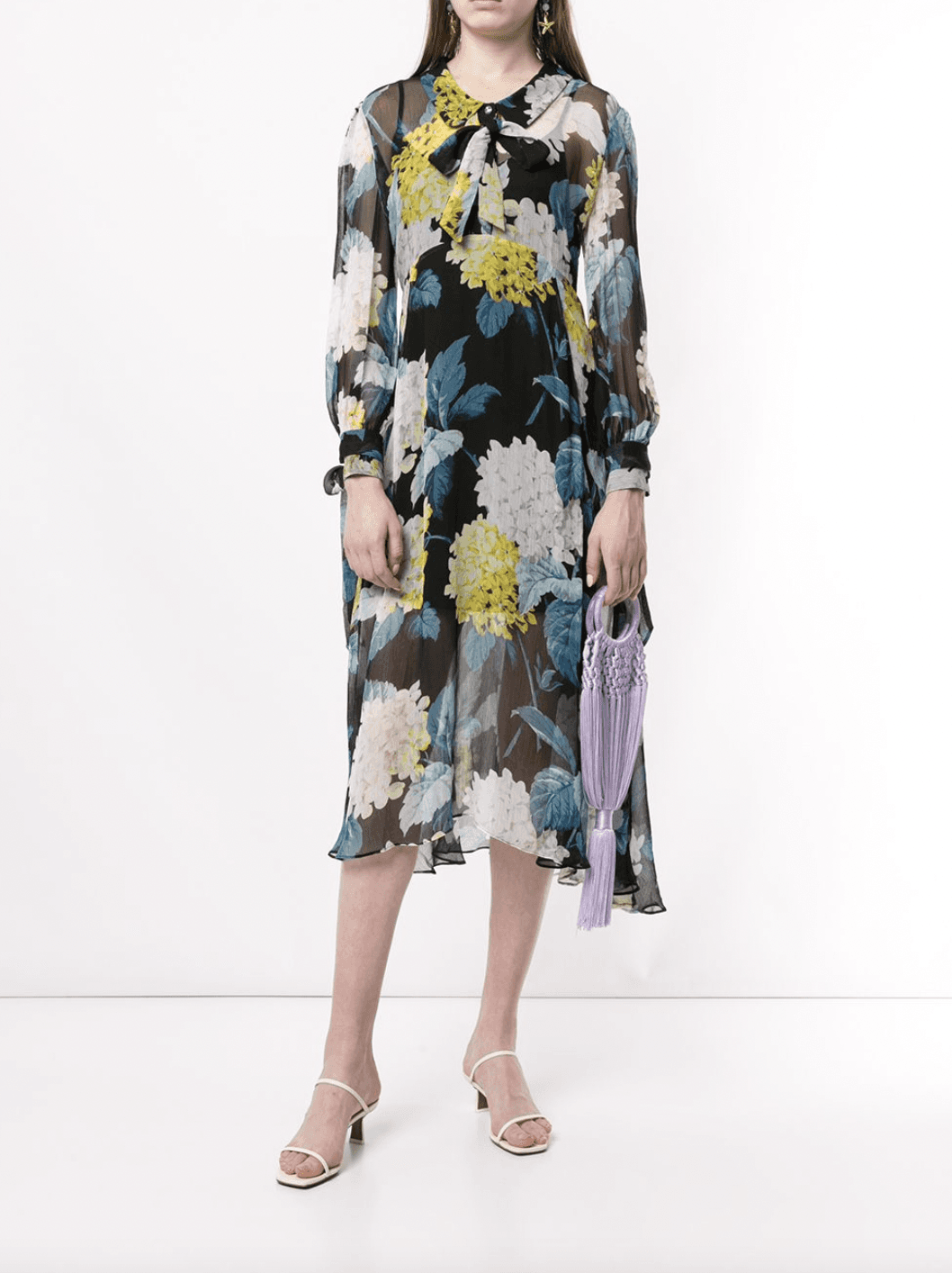 Alice McCall Wild Frontier Midi Dress Floral Print Size 4  - Image 1