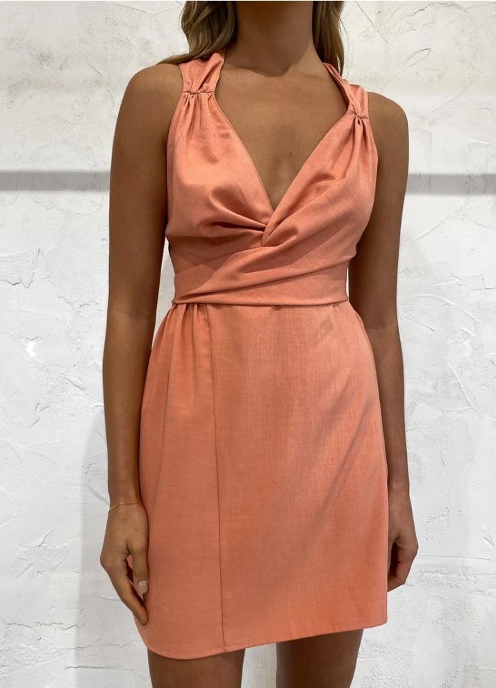 One Fell Swoop Lake Mini Dress Pink Size 12 - Image 2