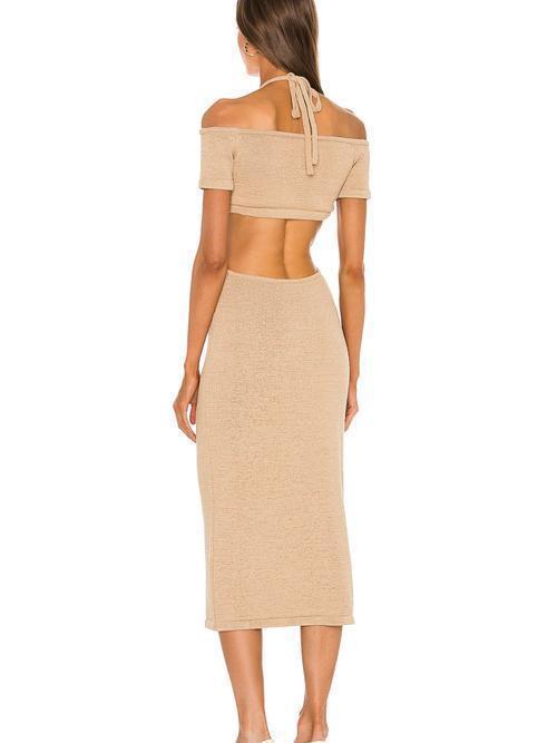 Cult Gaia Alicia Cutout Cream Size 6 for rent on The Volte - main image