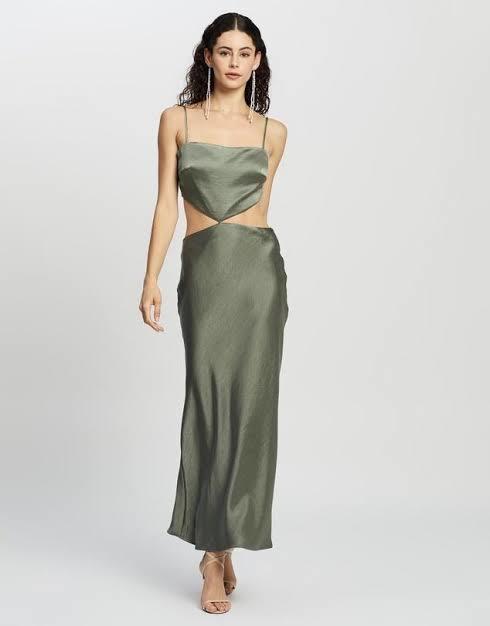 Bec and Bridge Alegra Sleeveless Dress Green Size 12 - Image 3