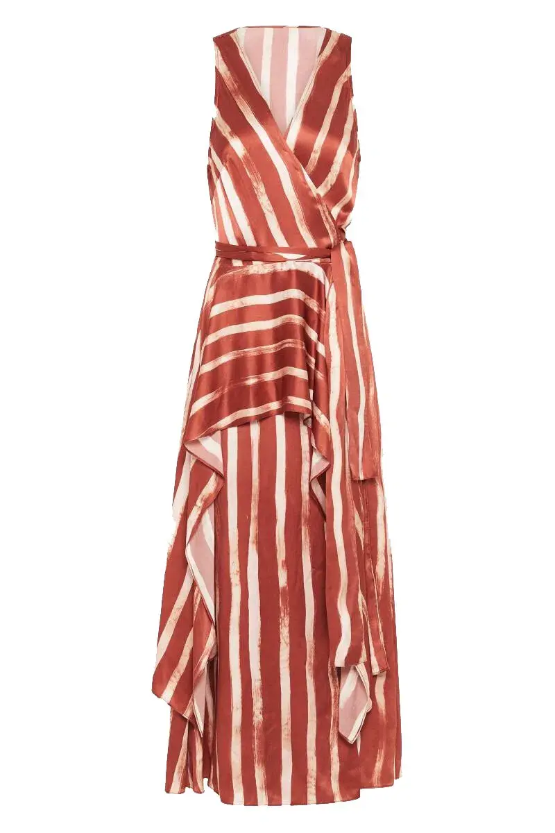 Sass and Bide Earn Your Stripes Dress Print Size 6 - Image 3