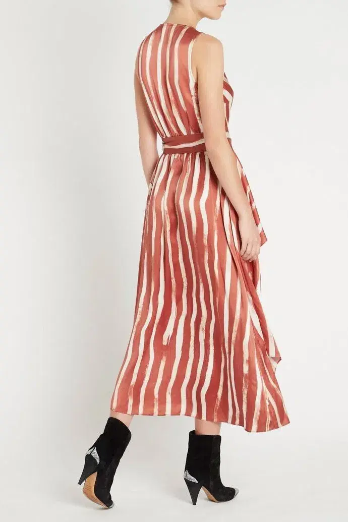 Sass and Bide Earn Your Stripes Dress Print Size 6 - Image 2