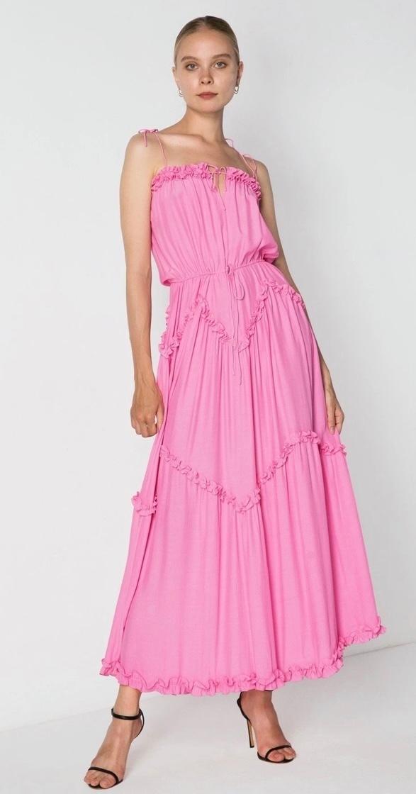 SWF Dynamic Dress Pink Size 6 for rent on The Volte - main image