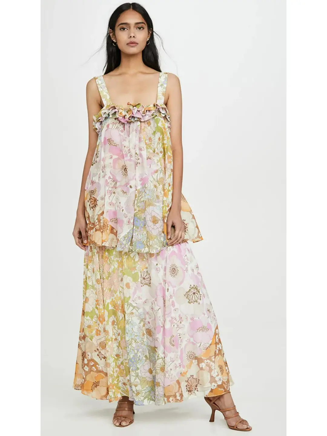 Zimmermann Super Eight Maxi Dress Floral Size 0 / AU 8 for rent on The Volte - main image