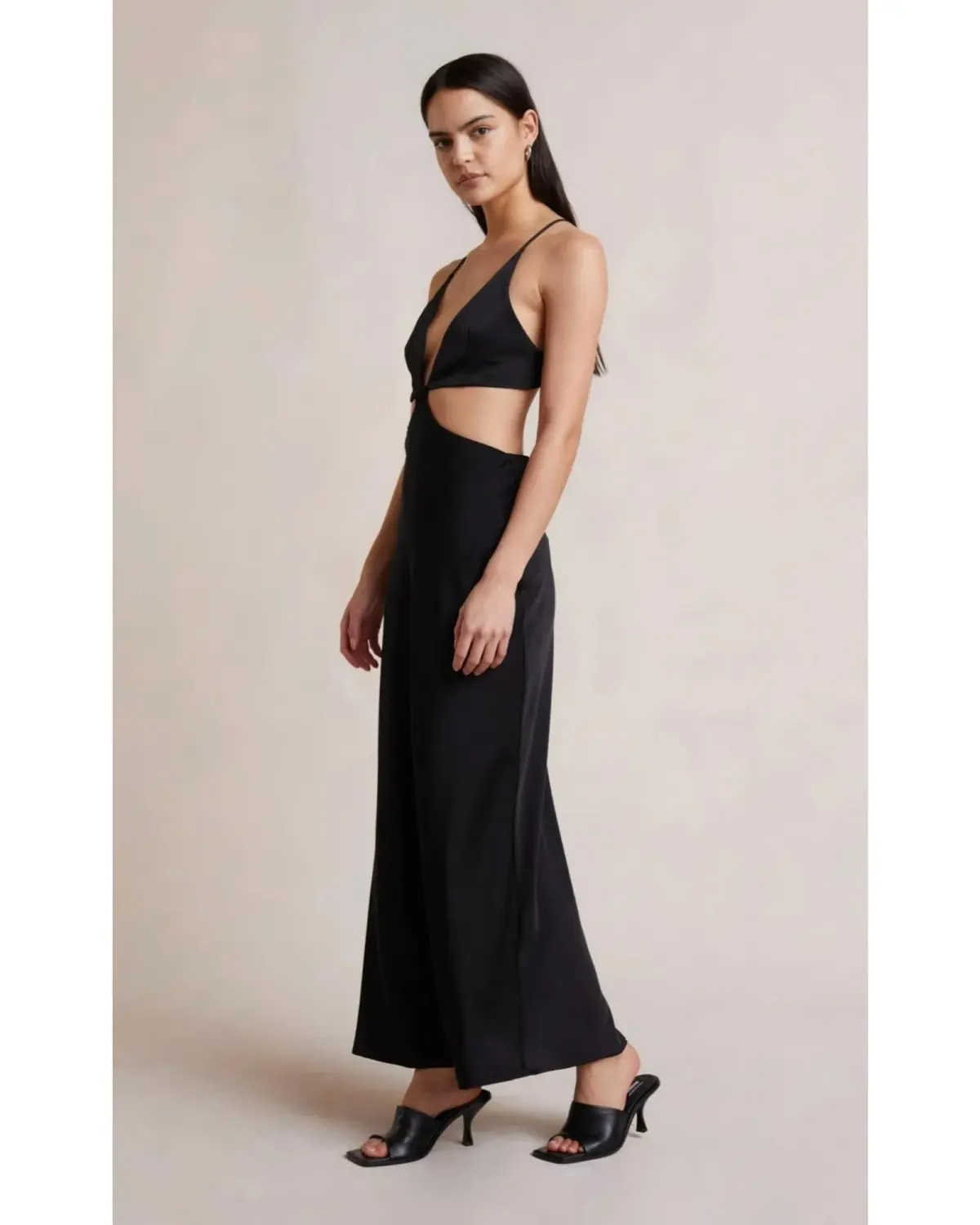 Bec & Bridge Ciao Bella Maxi Dress Black Size AU 8 - Image 2