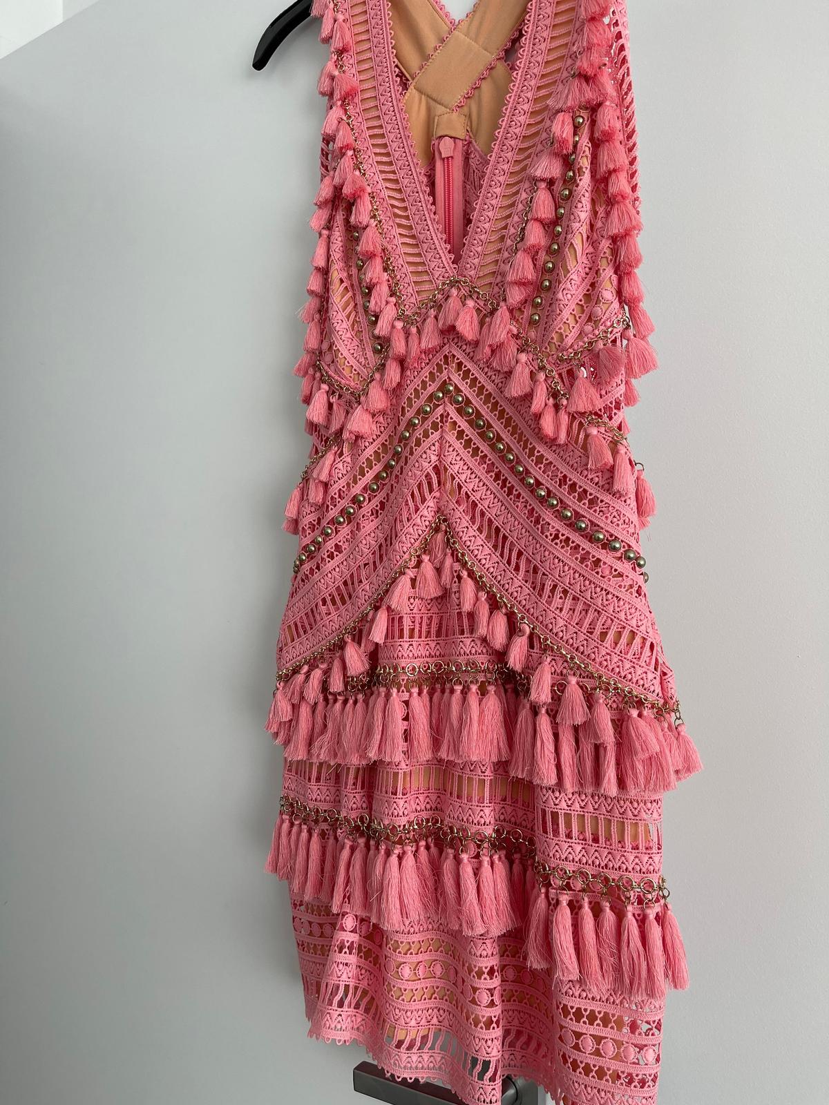 Thurley Foxtrot Dress in Pink - Image 5