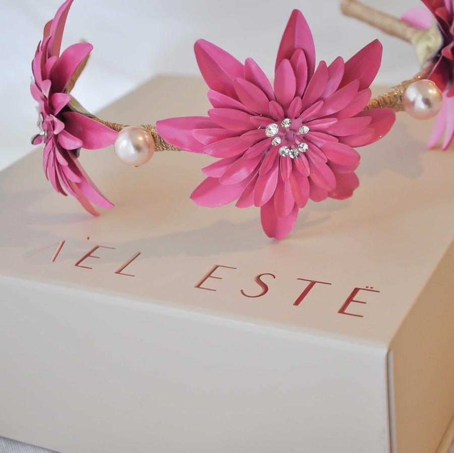 Ael Este by Ashlee Lauren Romi Crown Pink - Image 2