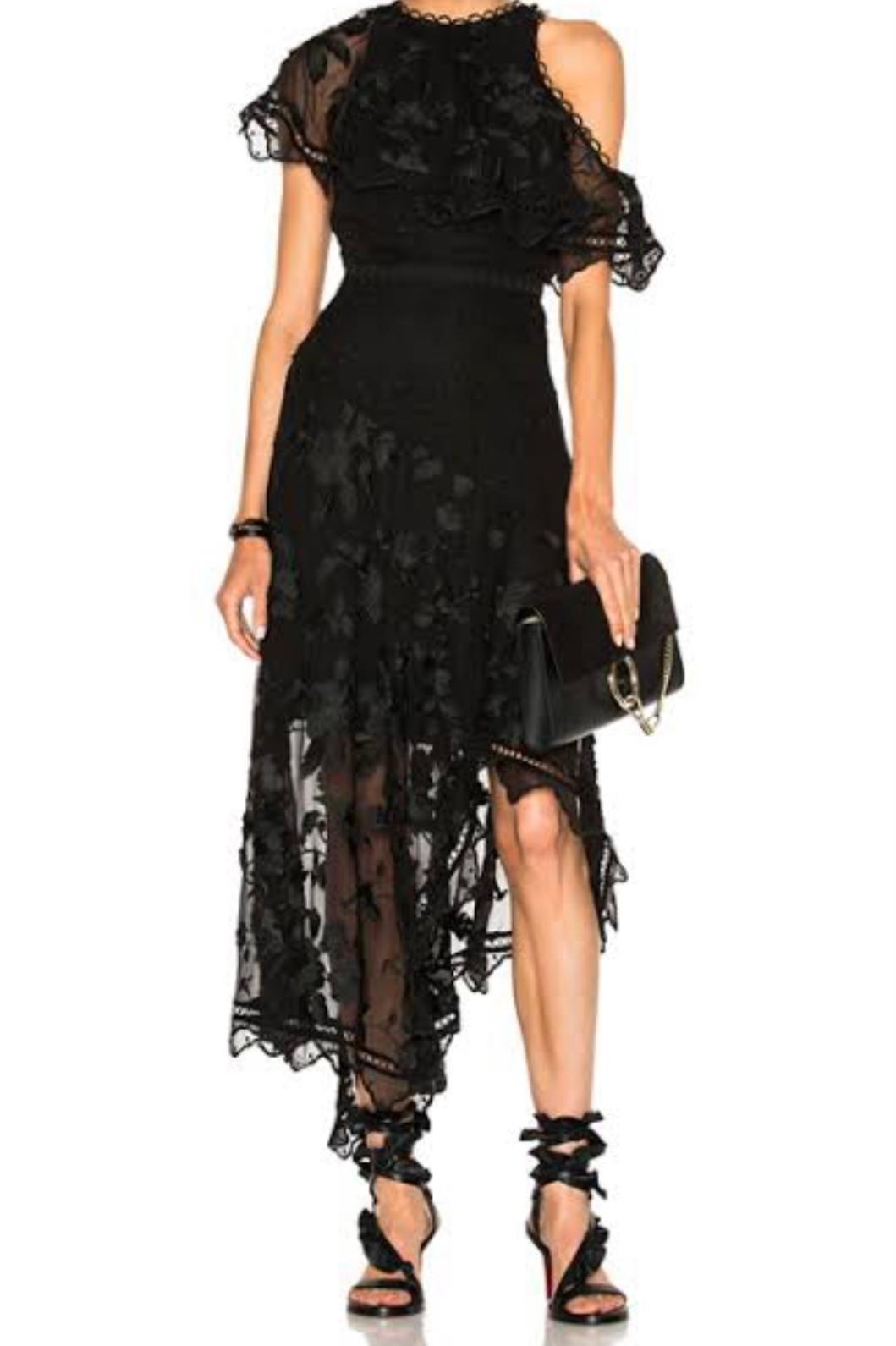 Zimmerman Mercer Bird Silk Chiffon Dress Size 14(3) - Image 1