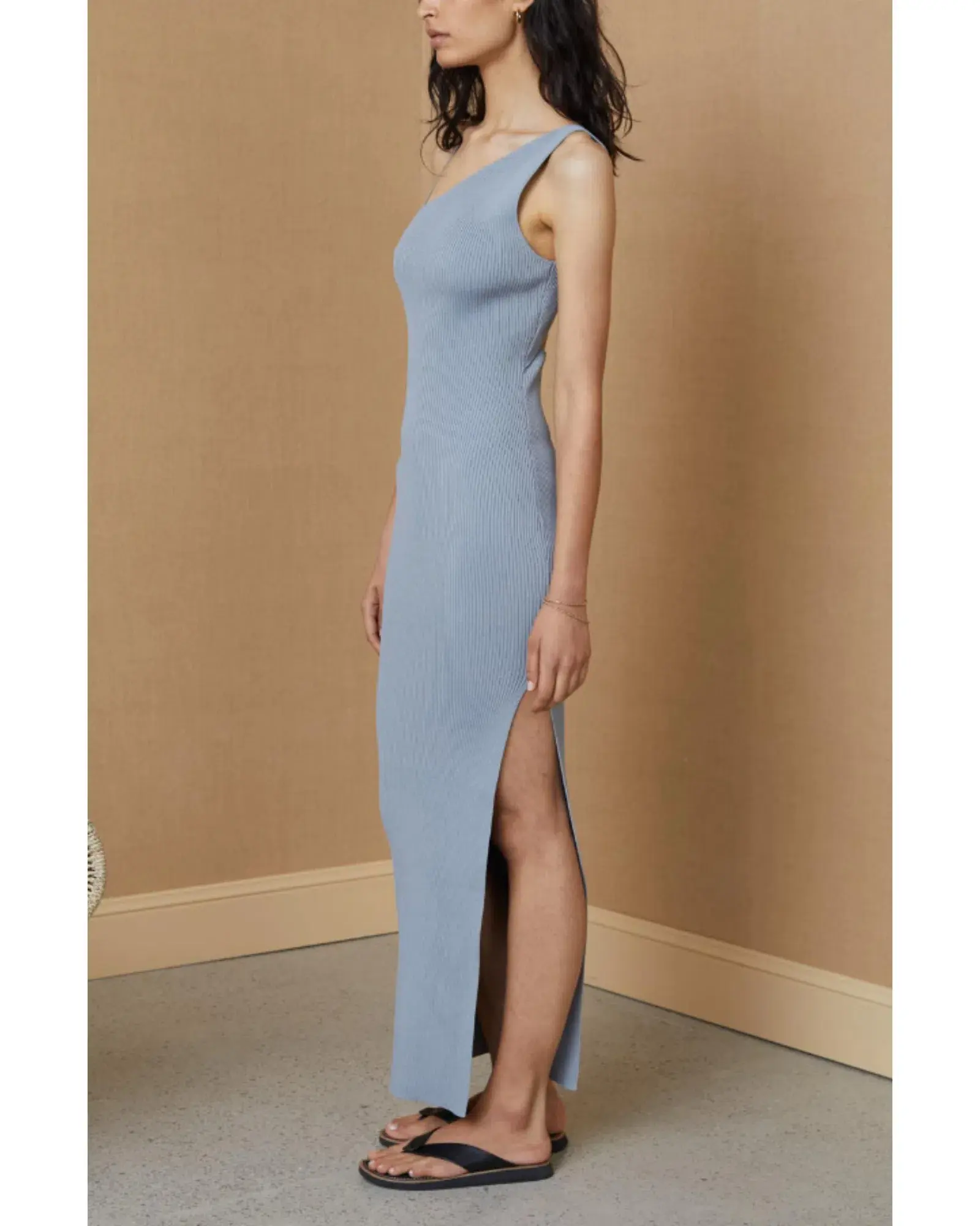 Bec & Bridge Harper Midi Dress Blue Size AU 6 - Image 2