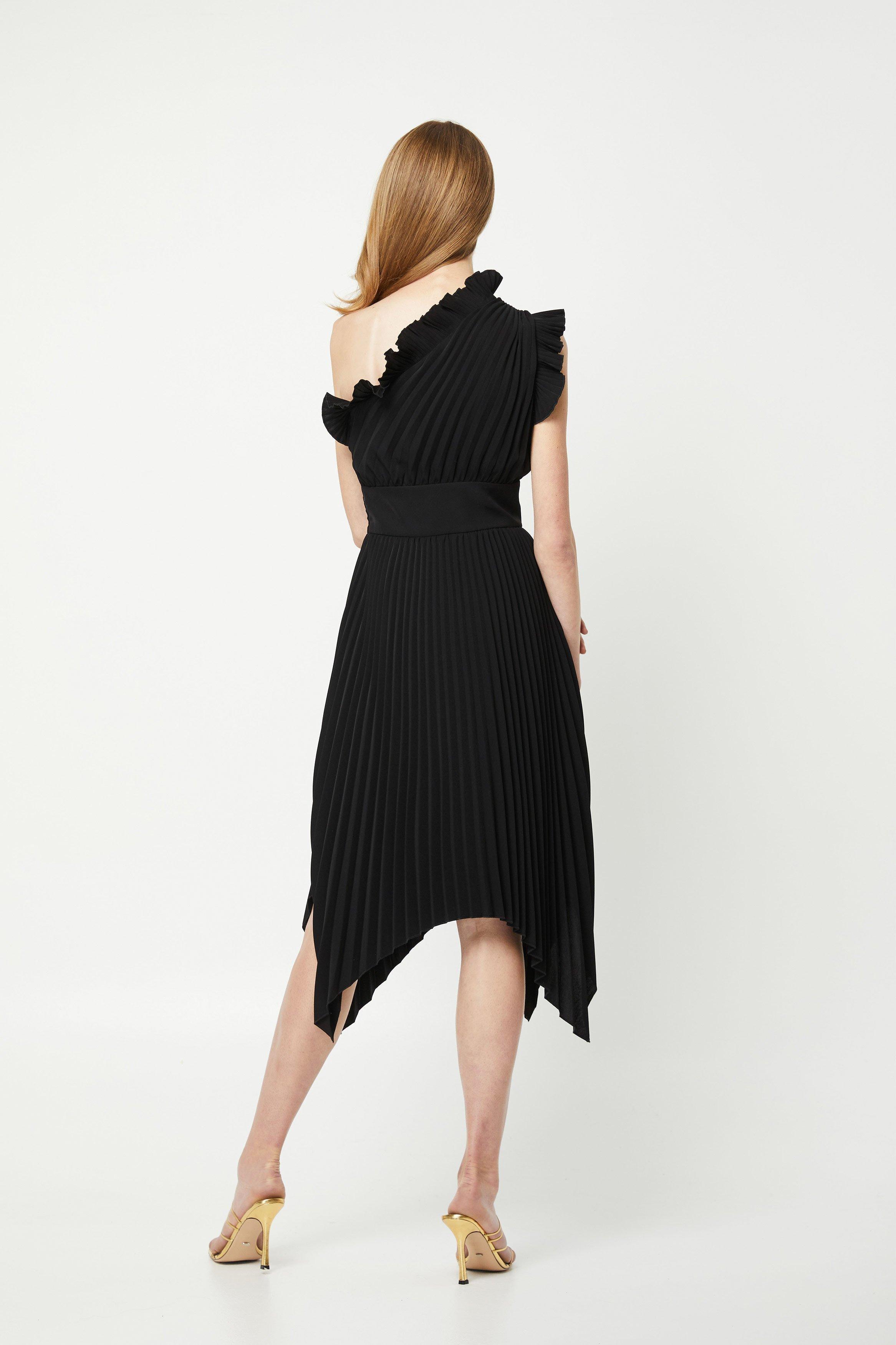Mossman The Lady Like Midi Dress Black Size 14 - Image 3