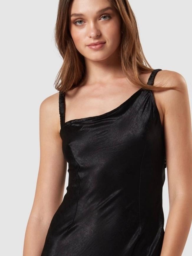 Charlie Holiday Slip Dress Black Size 8 - Image 2