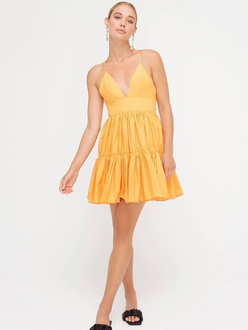 Sheike Tessa Mini Dress Orange Size 8 - Image 1
