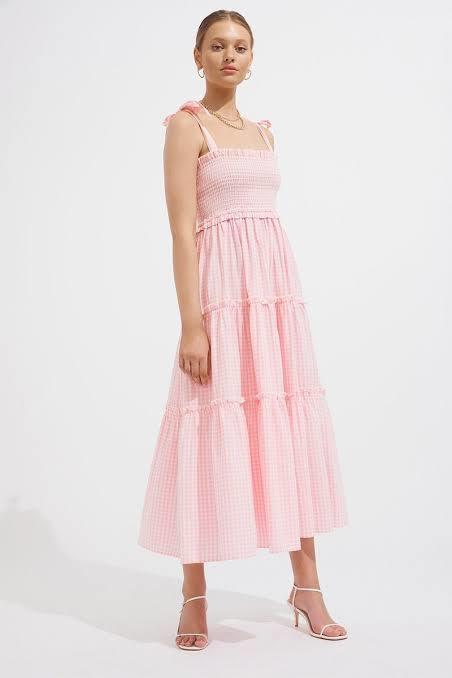 Steele Lyla Pink Dress Size 10 - Image 1