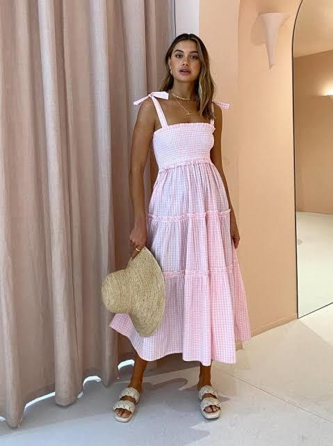 Steele Lyla Pink Dress Size 10 - Image 2