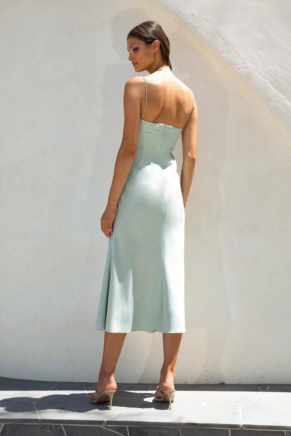 MISHA Casandra Dress Blue Size 12 - Image 2