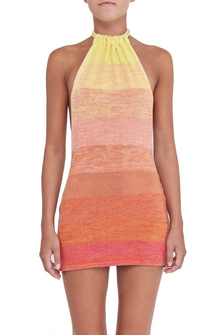 Bamba Sunset Dress Print Size 6 - Image 1
