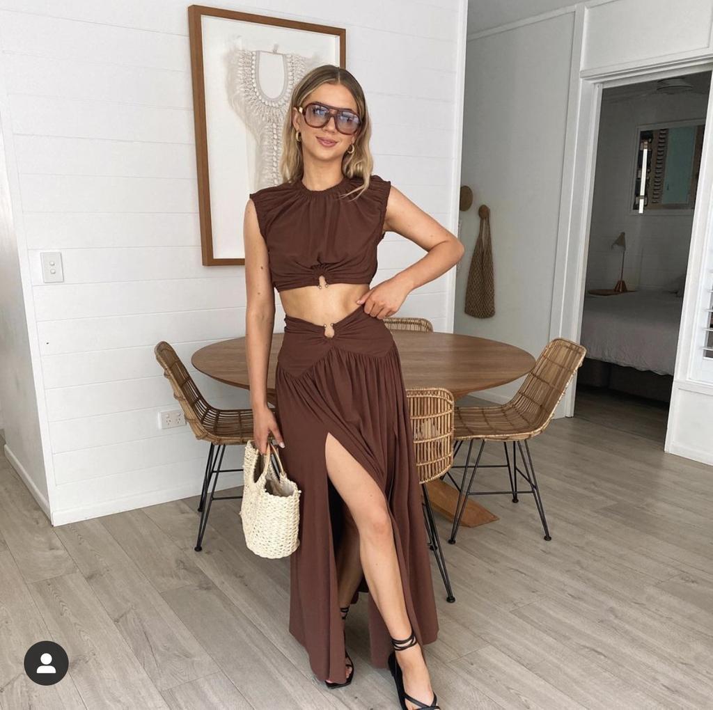 Bec and Bridge Minx Set Brown Size 8 - Image 1