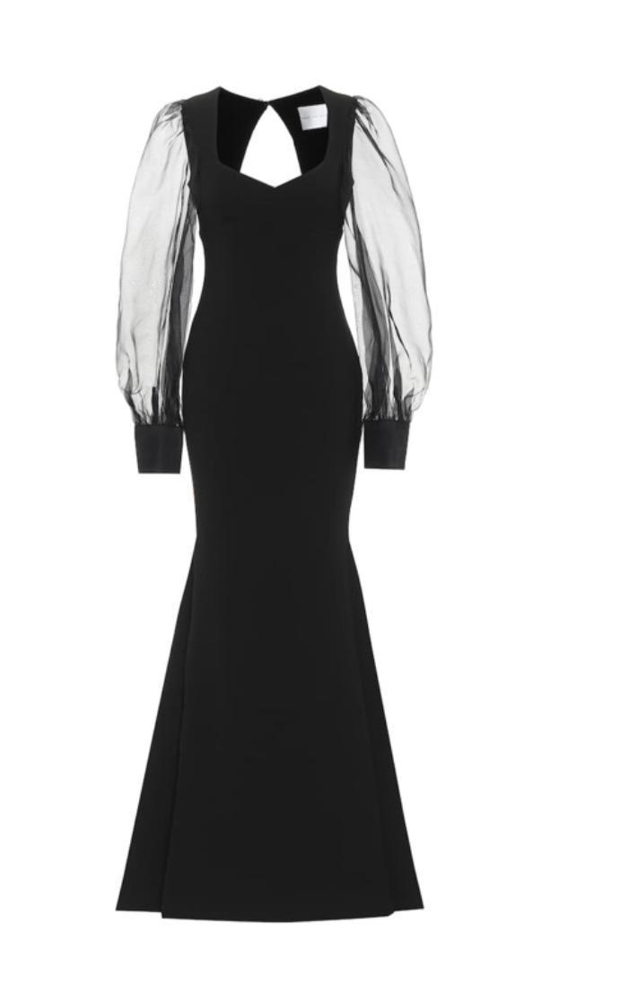 Rebecca Valance Barbie Gown Black Size 10 - Image 1
