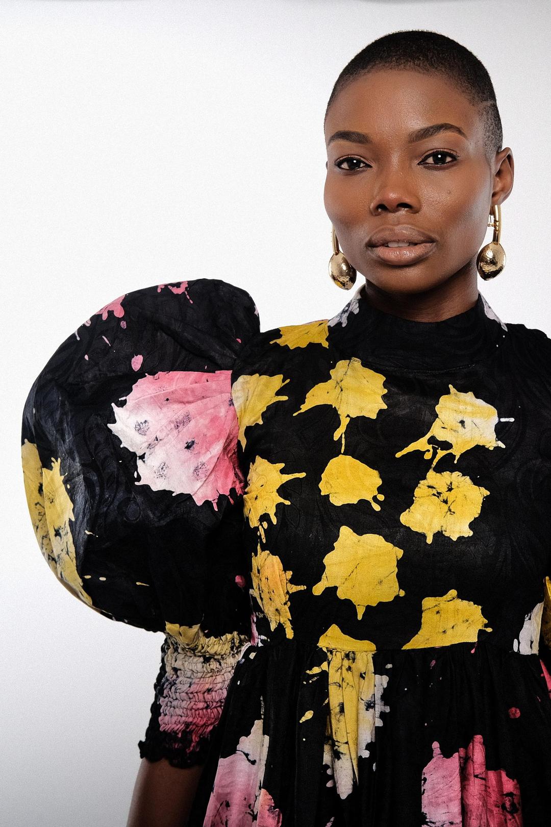 Busayo Bayo Dress Print Size 10 for rent on The Volte - main image