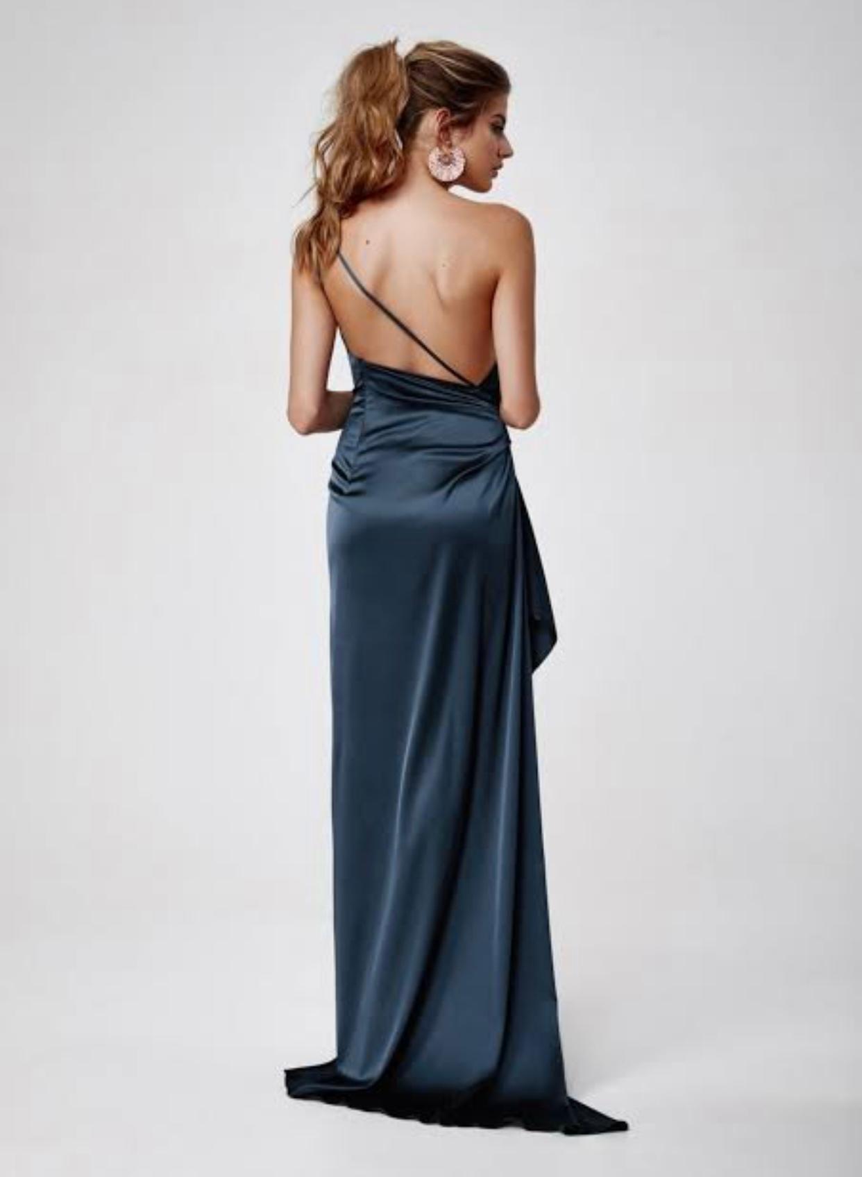 Lexi Samira Dress Blue Size 6 - Image 2