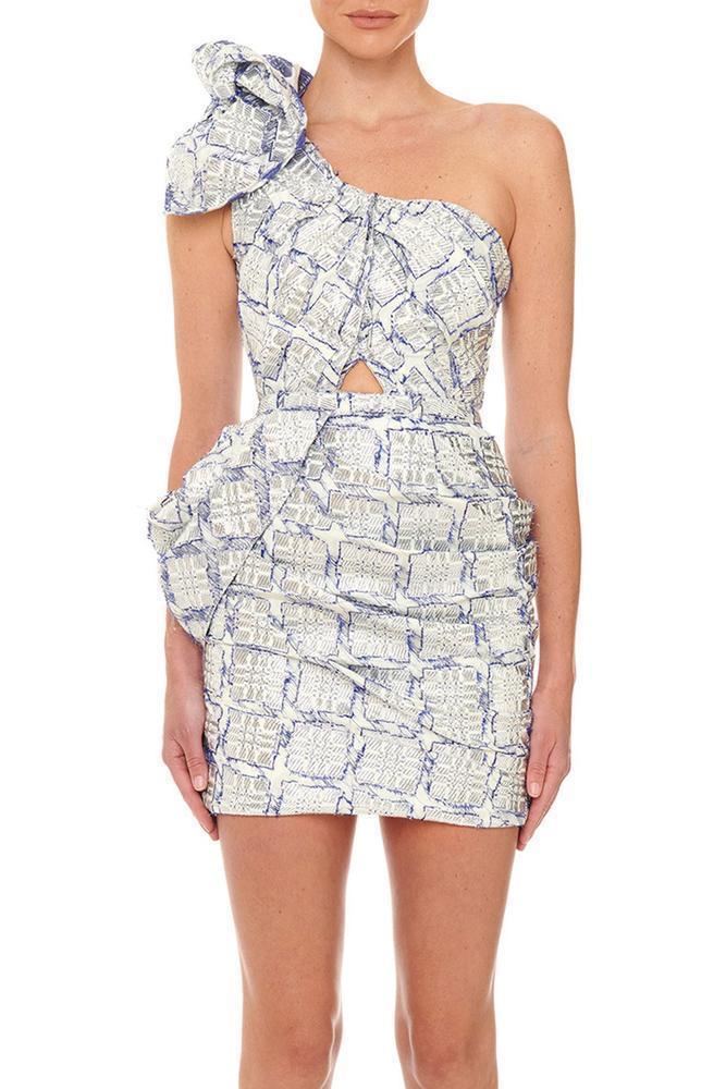 Eliya the Label Elevation Mini Dress Print Size 6 - Image 2