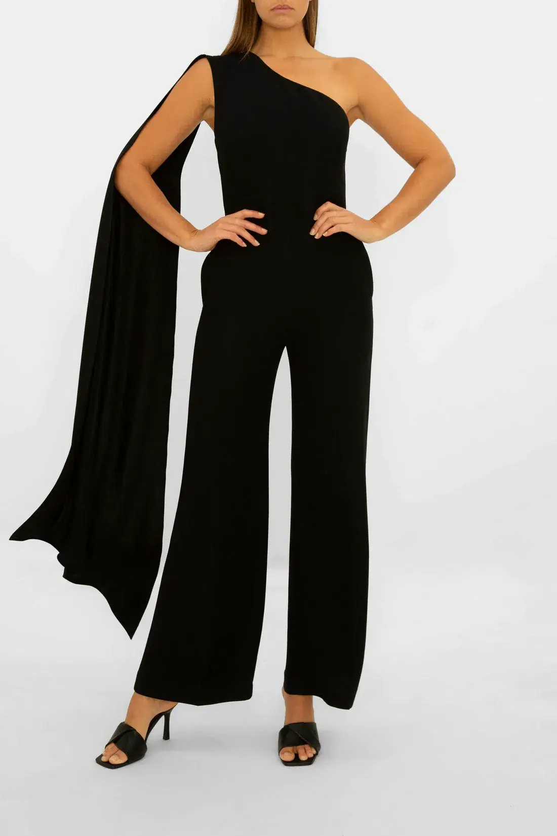 Carla Zampatti Homage To Carla Jumpsuit Black Size 10  - Image 1
