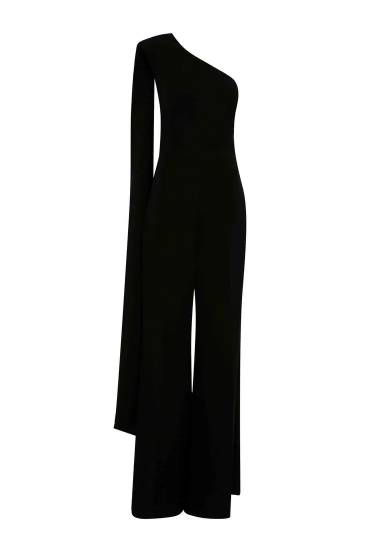 Carla Zampatti Homage To Carla Jumpsuit Black Size 10  for rent on The Volte - main image