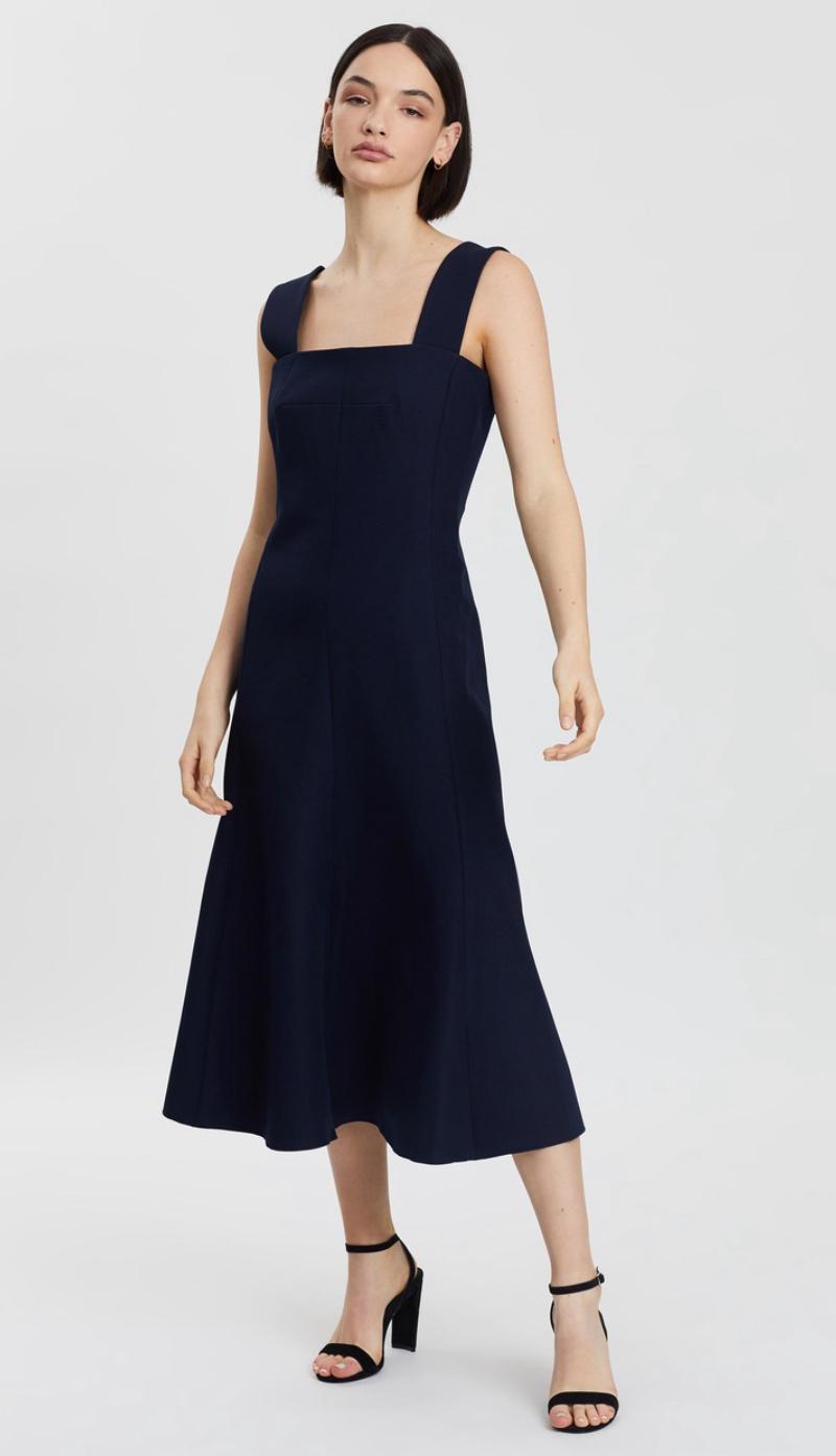 Camilla and Marc Ono Dress Navy Blue Size 6 for rent on The Volte - main image
