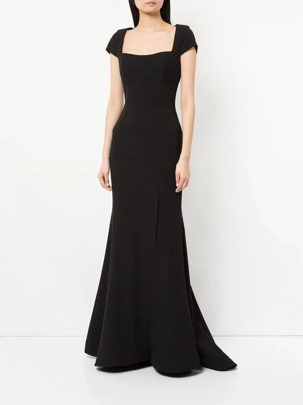 Rebecca Vallance Adriatic Open Back Gown - black size 6 - Image 1