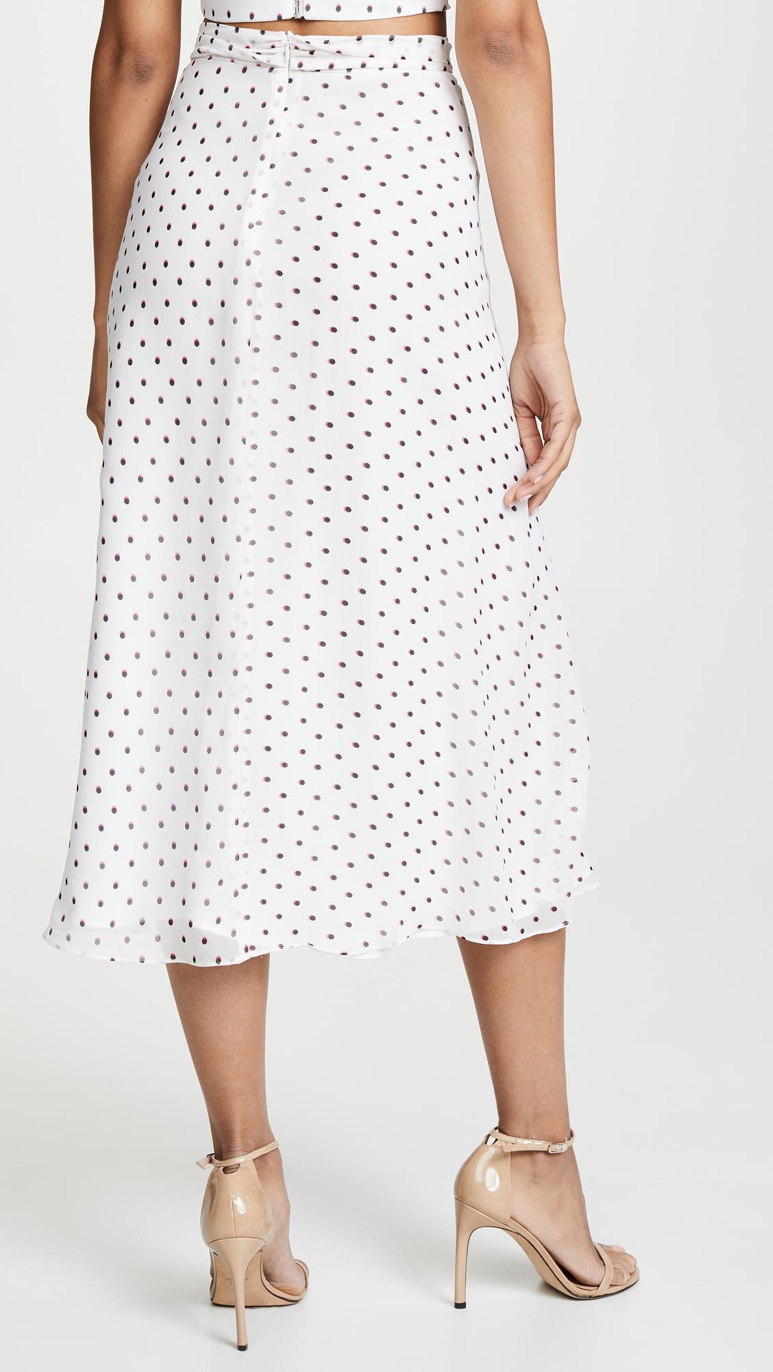 Bec & Bridge Little Cuba Skirt White Size 6 - Image 2