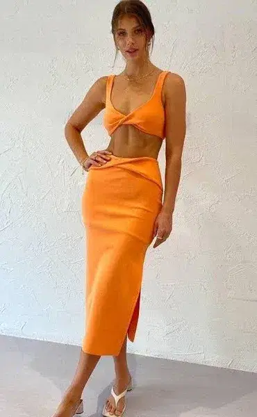 Bec & Bridge Clover Set orange size 8 - Image 4