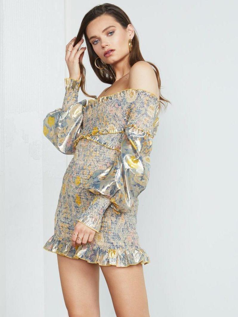 Alice Mccall Higher Love Gold Dress Size 6 - Image 2