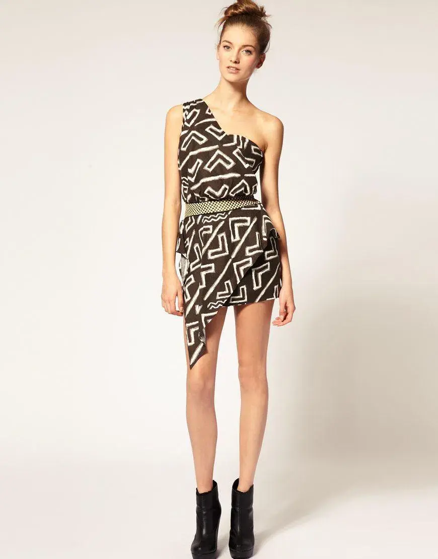 Sass and Bide The Explorer Dress Print Size 8 - Image 1