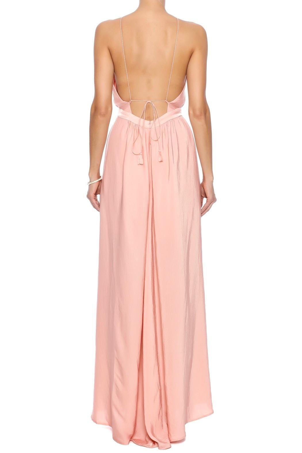 The Jetset Diaries - Lotus Maxi - Blush  for rent on The Volte - main image