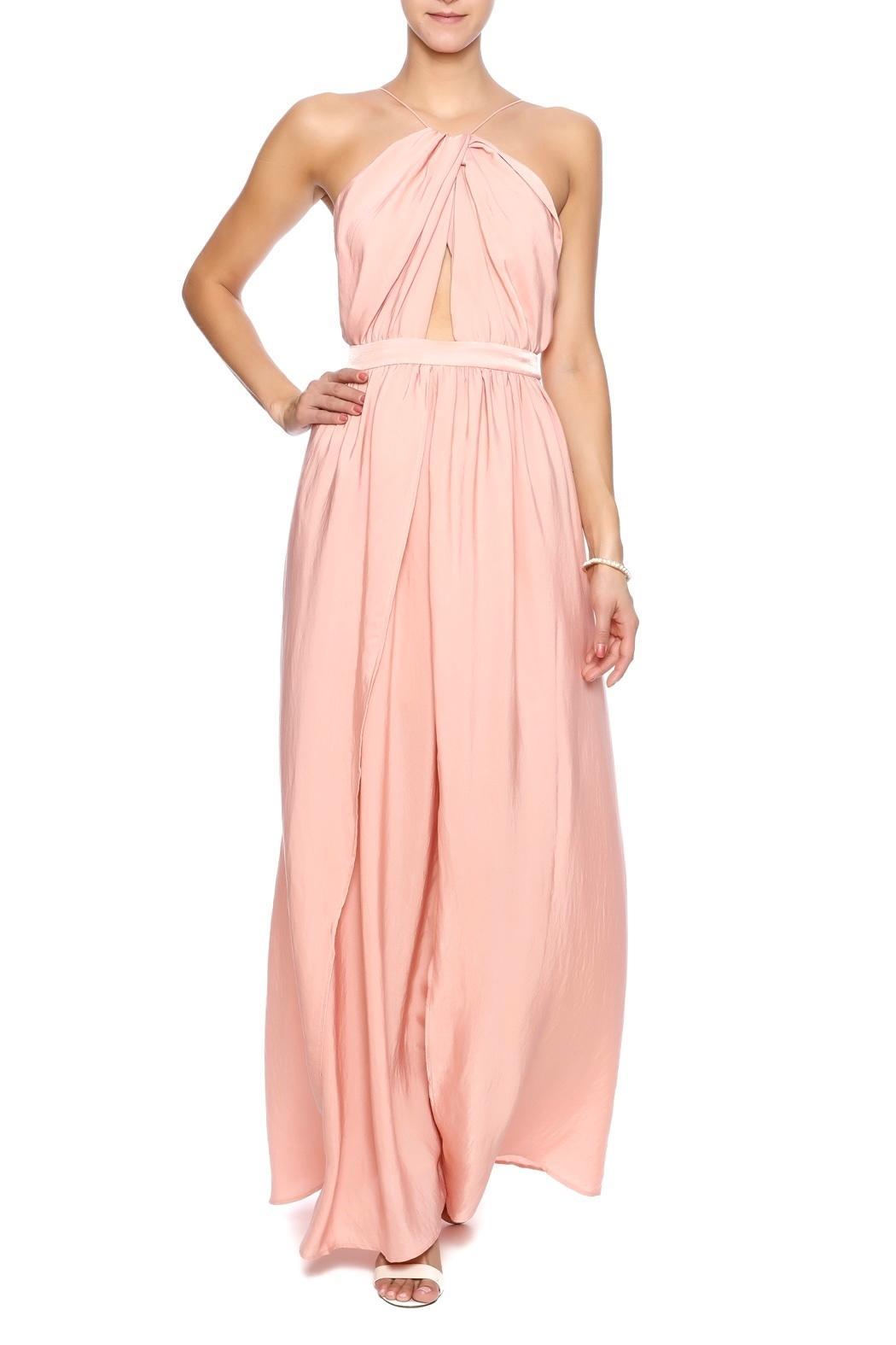The Jetset Diaries - Lotus Maxi - Blush  for rent on The Volte - main image