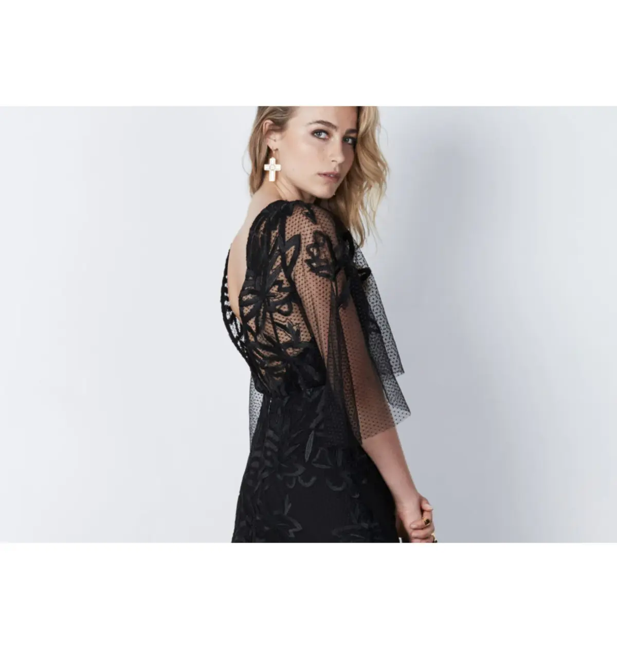 Stevie May Burning Desire Playsuit Black Size AU 8 - Image 2